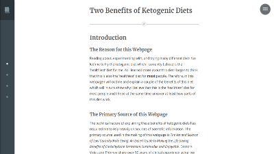Ketogenic Diet Website